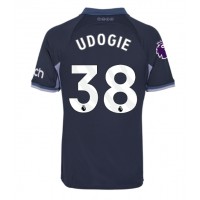 Pánský Fotbalový dres Tottenham Hotspur Destiny Udogie #38 2023-24 Venkovní Krátký Rukáv